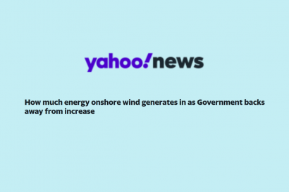 How much energy onshore wind generates in as Government backs away from increase